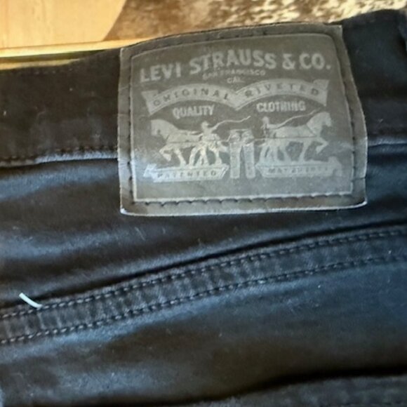 NWOT Levi's Women's Mile High Super Skinny Jeans in Black Haze - Size 27 x 30 - Picture 5 of 7